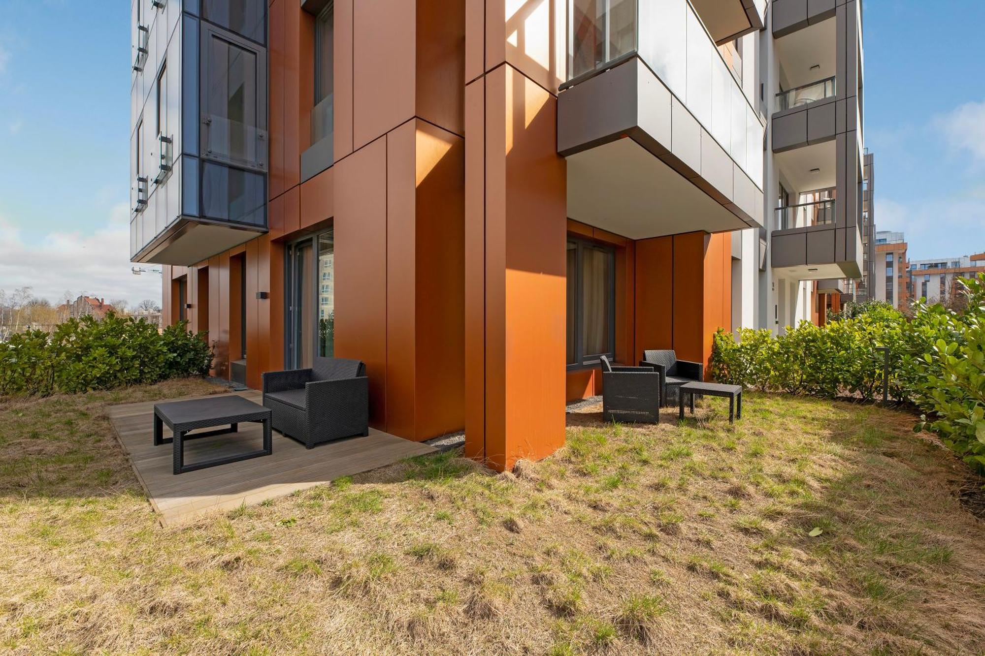 Blue Mandarin Riverside Premium Sauna & Gym Danzica Esterno foto